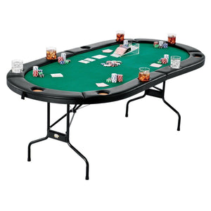 Fat Cat Folding Texas Hold'Em Table-epicrecrooms.com