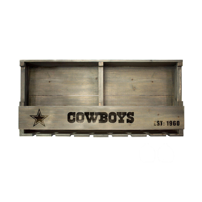 Imperial Dallas Cowboys Reclaimed Wood Bar Shelf
