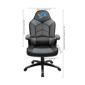 Imperial Detroit Lions Oversized Gaming Chair-epicrecrooms.com