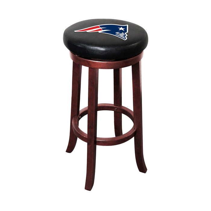 Imperial New England Patriots Wooden Bar Stool