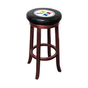 Imperial Pittsburgh Steelers Wooden Bar Stool-epicrecrooms.com