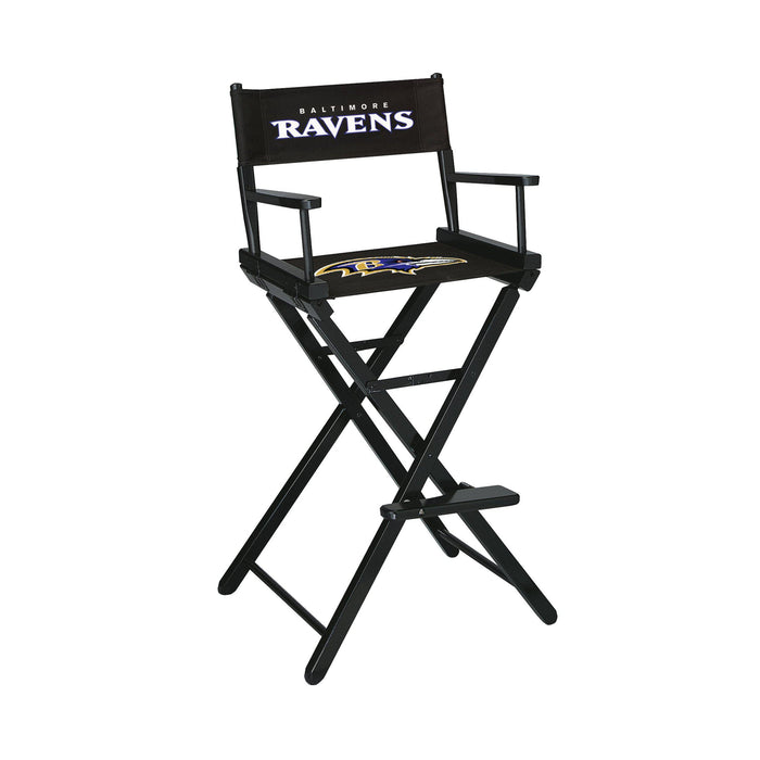 Imperial Baltimore Ravens Bar Height Director Chair