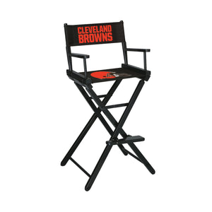Imperial Cleveland Browns Bar Height Director Chair-epicrecrooms.com