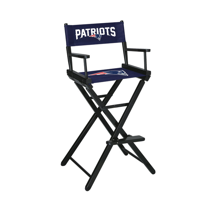 Imperial New England Patriots Bar Height Director Chair