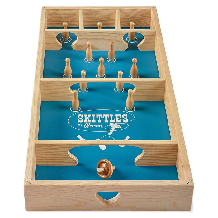 Carrom Skittles - Spinning Top Board Game