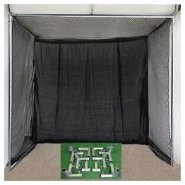 Cimarron 5x10x10 Clubhouse Golf Net with Frame Kit-epicrecrooms.com