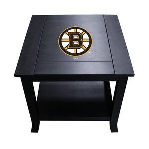 Imperial Boston Bruins Side Table-epicrecrooms.com