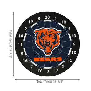 Imperial Chicago Bears Dartboard Gift Set-epicrecrooms.com