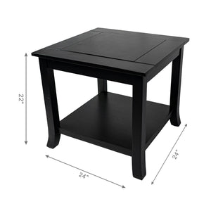 Imperial Chicago Blackhawks Side Table-epicrecrooms.com