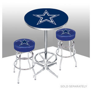 Imperial Dallas Cowboys Chrome Bar Stool-epicrecrooms.com
