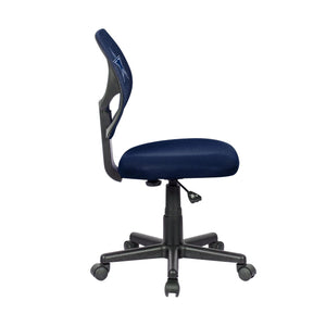Imperial Dallas Cowboys Colored Armless Task Chairs-epicrecrooms.com