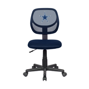 Imperial Dallas Cowboys Colored Armless Task Chairs-epicrecrooms.com