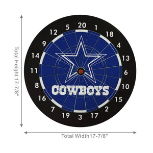 Imperial Dallas Cowboys Dartboard Gift Set-epicrecrooms.com