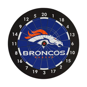 Imperial Denver Broncos Dartboard Gift Set-epicrecrooms.com