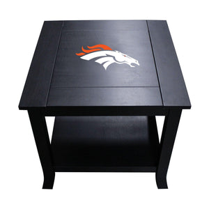 Imperial Denver Broncos Side Table-epicrecrooms.com