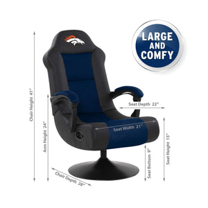Imperial Denver Broncos Ultra Gaming Chair-epicrecrooms.com