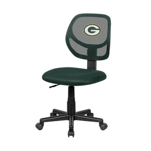 Imperial Green Bay Packers Colored Armless Task Chairs-epicrecrooms.com