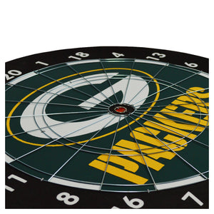 Imperial Green Bay Packers Dartboard Gift Set-epicrecrooms.com
