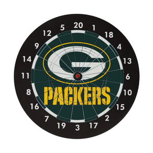 Imperial Green Bay Packers Dartboard Gift Set-epicrecrooms.com