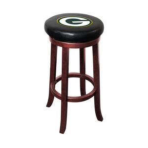 Imperial Green Bay Packers Wooden Bar Stool-epicrecrooms.com