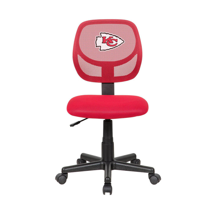 Imperial Kansas City Chiefs Colored Armless Task Chairs