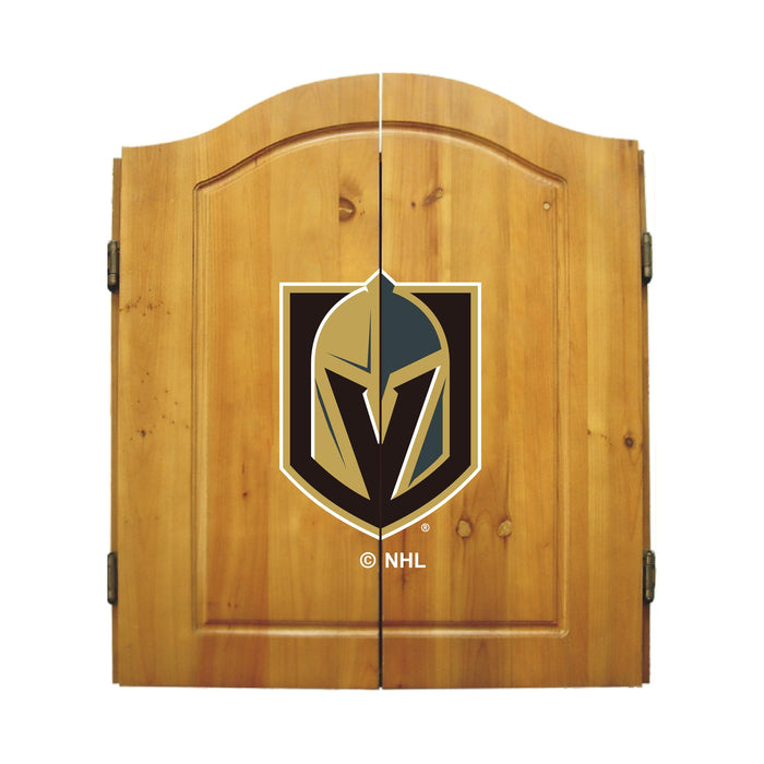 Imperial Las Vegas Golden Knights Dartboard Cabinet Set