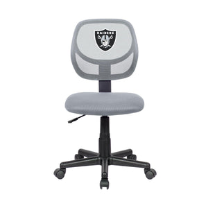 Imperial Las Vegas Raiders Colored Armless Task Chairs-epicrecrooms.com