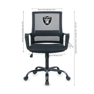 Imperial Las Vegas Raiders Task Chair-epicrecrooms.com