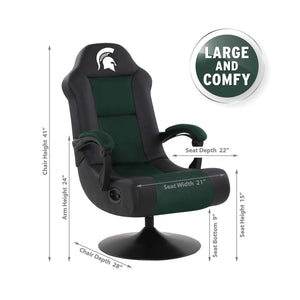 Imperial Michigan State Ultra Gaming Chair-epicrecrooms.com