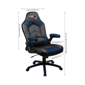Imperial New England Patriots Oversized Gaming Chair-epicrecrooms.com
