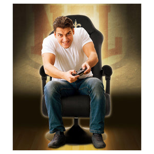 Imperial New Orleans Saints Ultra Gaming Chair-epicrecrooms.com