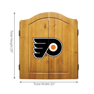 Imperial Philadelphia Flyers Dartboard Cabinet Set-epicrecrooms.com