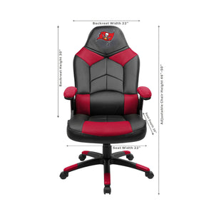 Imperial Tampa Bay Buccaneers Oversized Gaming Chair-epicrecrooms.com