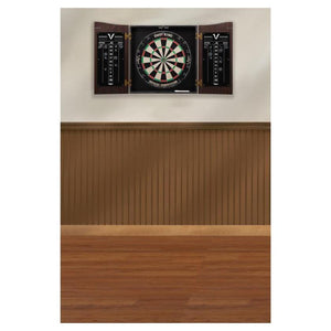 Viper Vault Dartboard Cabinet with Shot King Sisal Dartboard-epicrecrooms.com