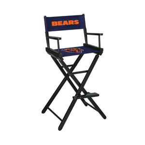 Imperial Chicago Bears Bar Height Director Chair-epicrecrooms.com
