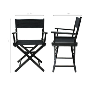 Imperial Chicago Blackhawks Table Height Director Chair-epicrecrooms.com