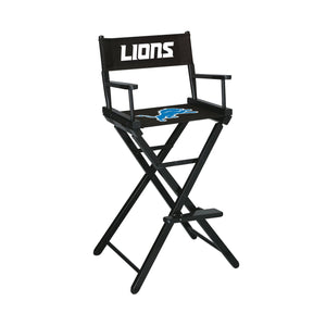 Imperial Detroit Lions Bar Height Director Chair-epicrecrooms.com