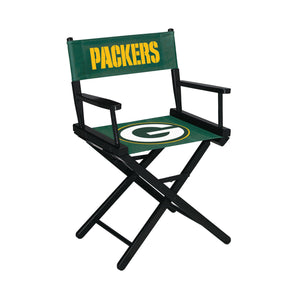 Imperial Green Bay Packers Table Height Director Chairs-epicrecrooms.com