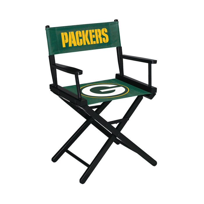 Imperial Green Bay Packers Table Height Director Chairs
