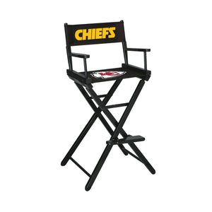 Imperial Kansas City Chiefs Bar Height Director Chair-epicrecrooms.com