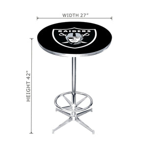 Imperial Las Vegas Raiders Pub Table-epicrecrooms.com