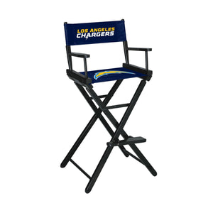 Imperial Los Angeles Chargers Bar Height Director Chair-epicrecrooms.com