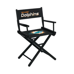 Imperial Miami Dolphins Table Height Director Chair-epicrecrooms.com