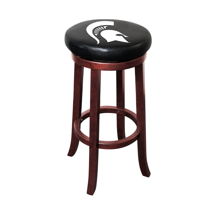 Imperial Michigan State Wooden Bar Stool