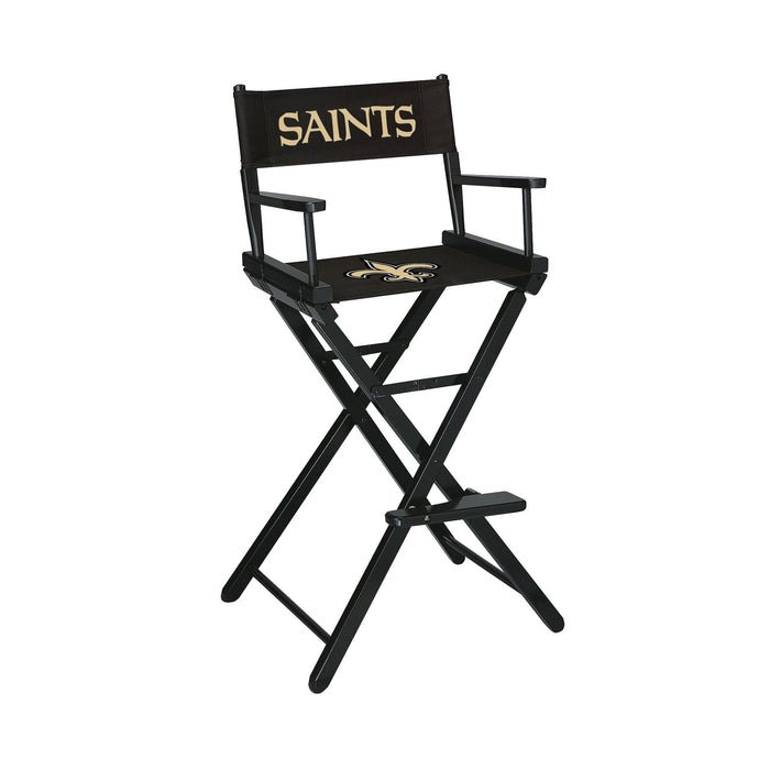 Imperial New Orleans Saints Bar Height Director Chair