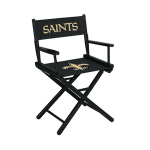 Imperial New Orleans Saints Table Height Director Chair-epicrecrooms.com