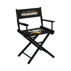 Imperial Pittsburgh Penguins Table Height Director Chair-epicrecrooms.com