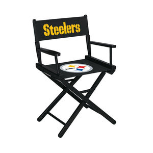 Imperial Pittsburgh Steelers Table Height Director Chair-epicrecrooms.com