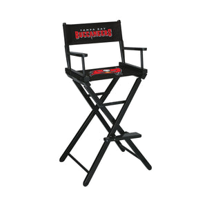 Imperial Tampa Bay Buccaneers Bar Height Director Chair-epicrecrooms.com